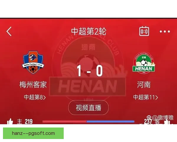 浙江队主场1-0险胜梅州取得关键三分稳居中超前列